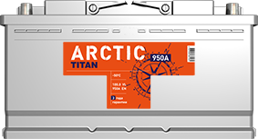аккумулятор TITAN Arctik 100