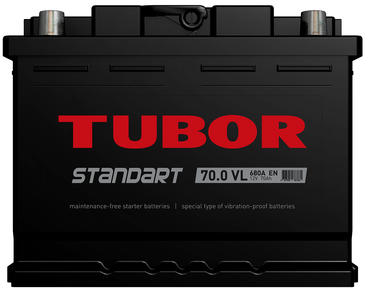 аккумулятор TUBOR Standart 70 R