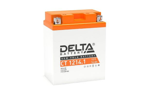 Delta CT 1214.1 14а/ч (YB14-BS, YTX14AH, YTX14AH-BS)